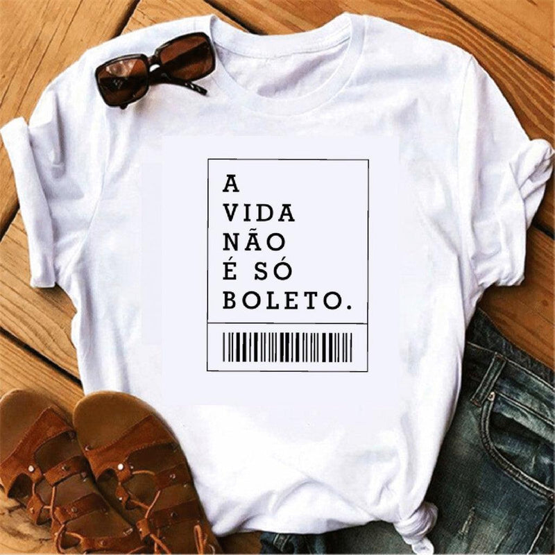 Camiseta T-shirt Boleto