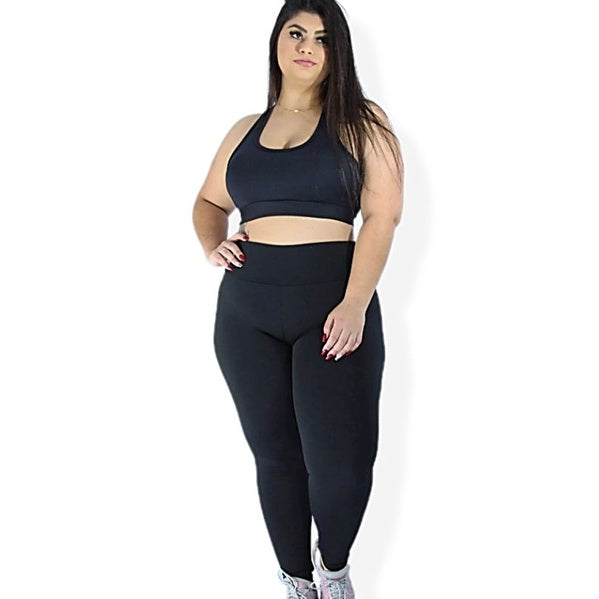 Legging Suplex Plus Size Preto